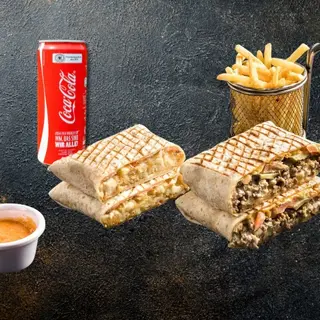 AMERICAIN TACOS XL+Frites+Soda