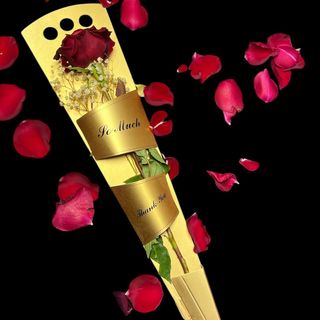 Golden Romantic Rose