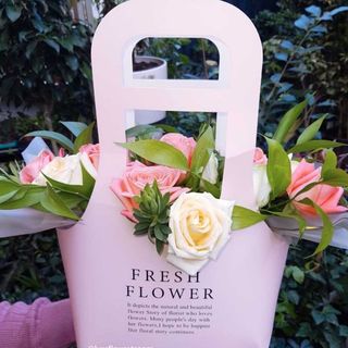 Fresh Flower Bag Bouquet