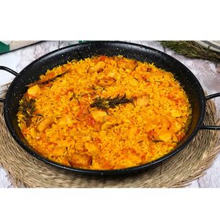 Paella roca negra