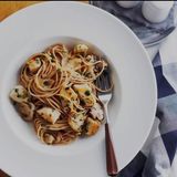 Spaghetti poulet