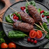 Brochette  viande  hachée