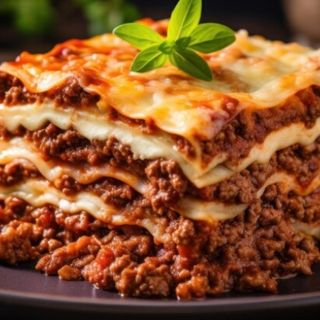 Lasagne bolognaise 