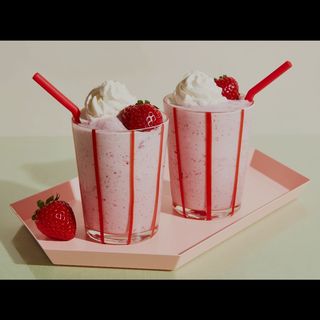 milk shake Fraise