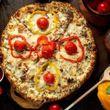 Pizza roca negra