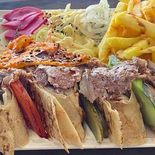 شاورما عربي ميكس