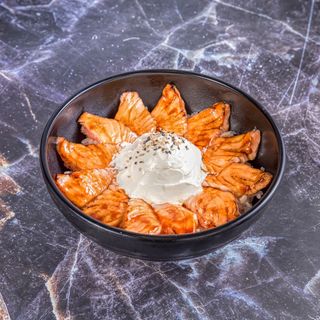 Chirachi saumon braisé cheese