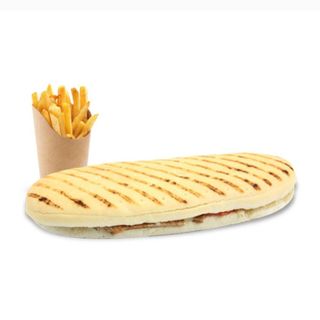 Panini mixte avec frites