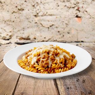 Fusilli à La Bolognaise