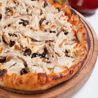 poulet champignons frais 