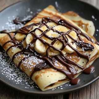 Crêpe + boisson chaud 