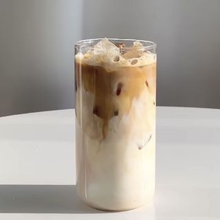 Iced chocolat latte