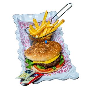 Burger viande hachée