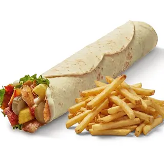 Shawarma double+ fries