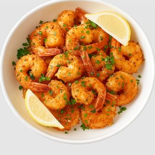 Crevettes  fried façon Thaï 