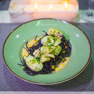 Linguine À L'encre De Seiche