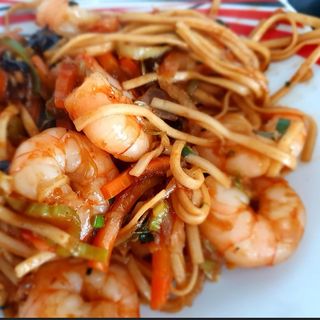 Nouilles Crevettes