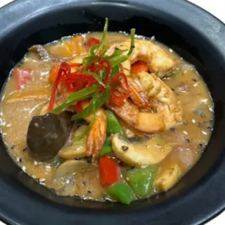 Fruits mer  ou curry