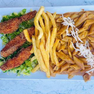 Plat chicken sauce champignon،