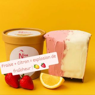 Sorbet Citron-Fraise 475ml