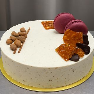 Tarte glacée Nougat- Caramel 10 personnes