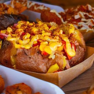 Batata asada shawarma 