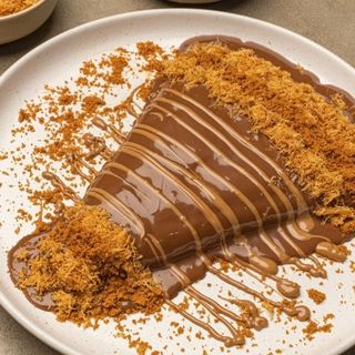 Crêpe Kunafa amande