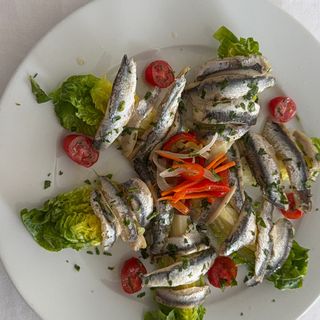 Cogollos du potager avec anchois