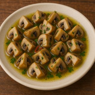 Champiñones Al ajillo