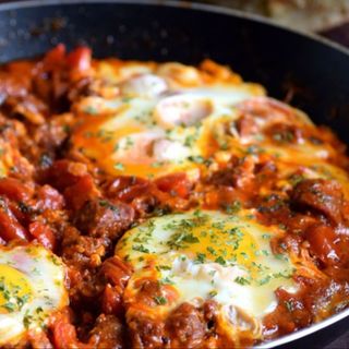 Meqila berbère œuf au tomate