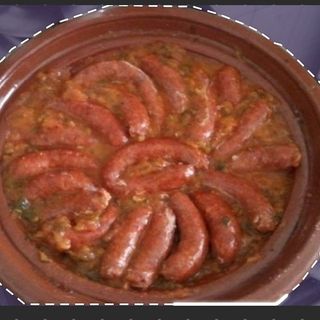 Tajine saucisse