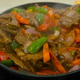 Meqila émincé de viande de bœuf