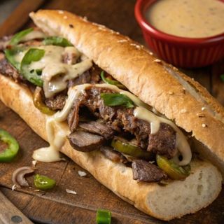 Sandwich de Brochette de  bœuf