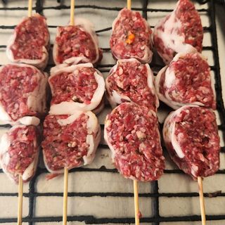 Viande hachée de bœuf boulfaf