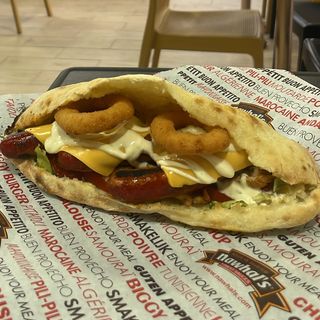 Sandwich Merguez & sausice