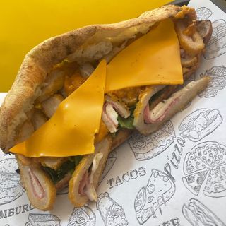 Sandwich cordon bleu