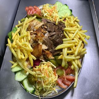 1/2 chawarma mixte