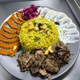 Kabsa chawarma viande