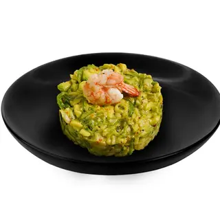 Tartare de gambas Wakame avocat