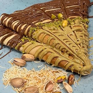 Crêpe konafa pistache 