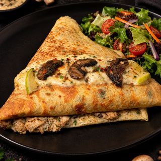 Crêpe Poulet Champignons frais