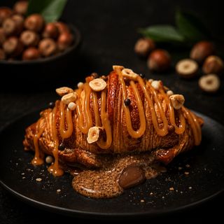 Croissant Caramel Noisette