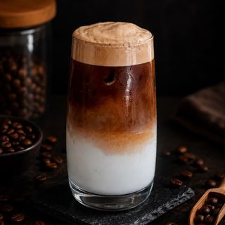 Ice café latte aromatisée