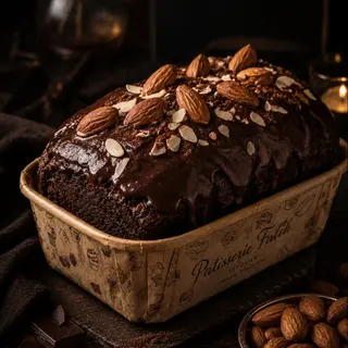 Cake Choco Amande Caramel