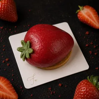 Trompe l'oeil fraise