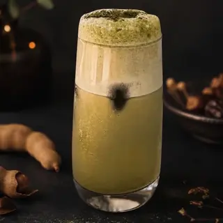ICED MATCHA DALGONA