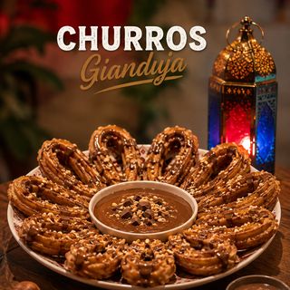 Churros gianduja
