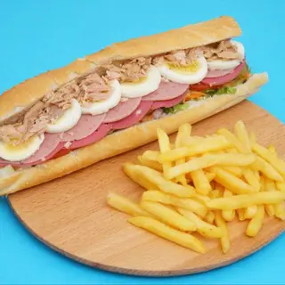 Bocadillos omelette cacher
