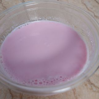 Flan fraise