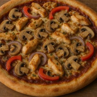 Pizza Poulet Barbecue – Savoureuse & Généreuse